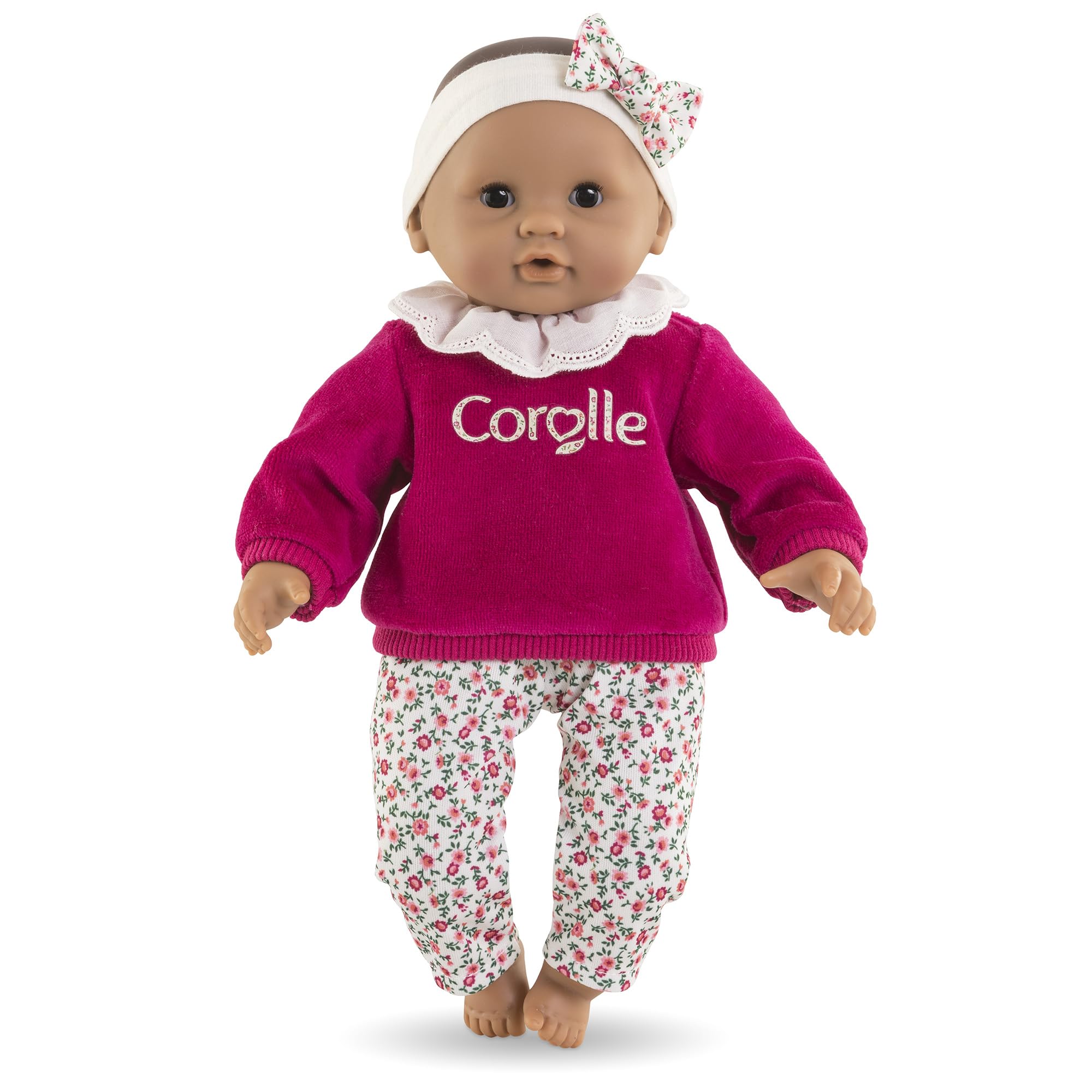 Corolle - Mon Premier Poupon, Bébé Calin Maria Rose Grenadine, 30 cm, dès 18 Mois, 9000100920