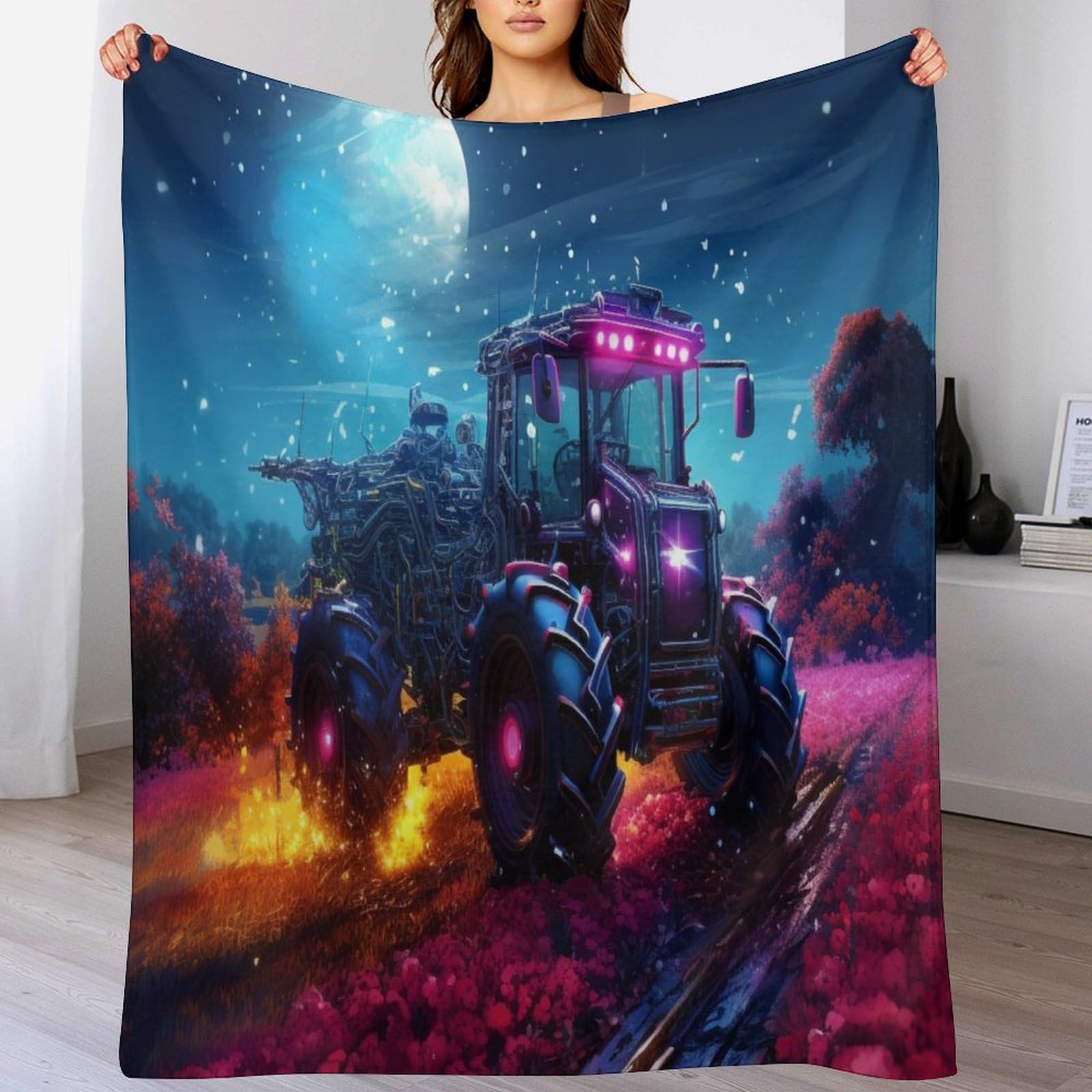 Manta de franela suave de 150x200 cm para sofá y cama