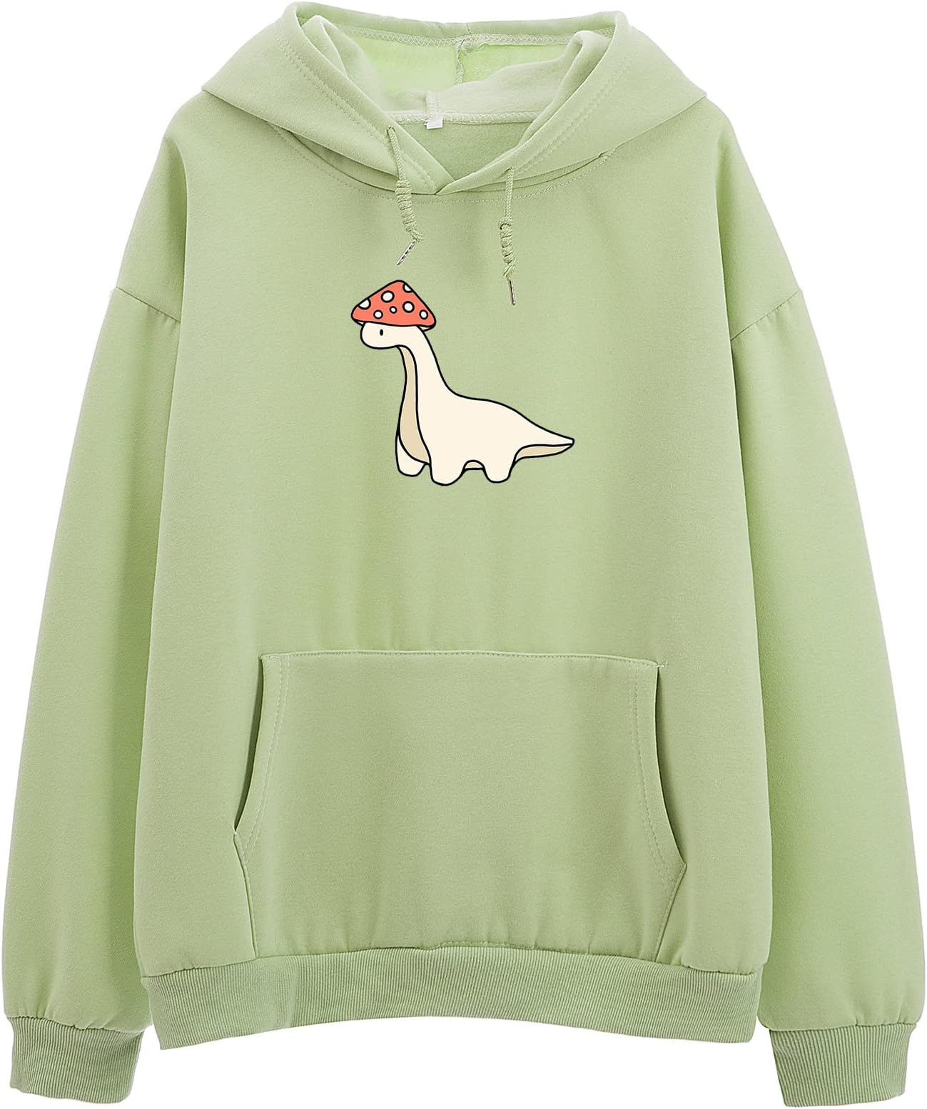 funny dino graphic hoodie