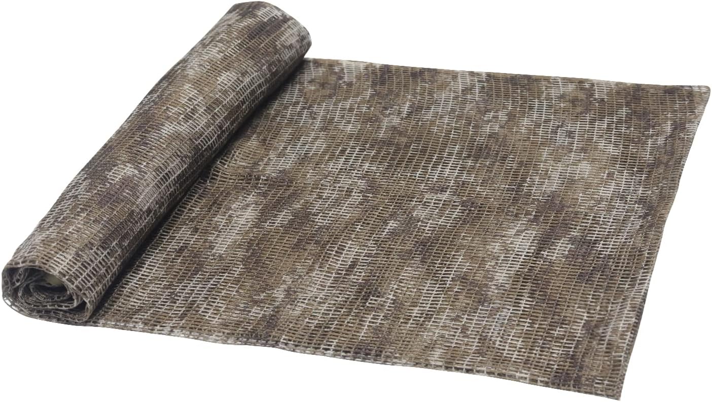 GRVCN Sniper Veil Tactical Scarf Military Body Camo Mesh Net, Double-Sided Camouflage Pattern Scarf for Hunting Wargame Shooting : Sports & Outdoors