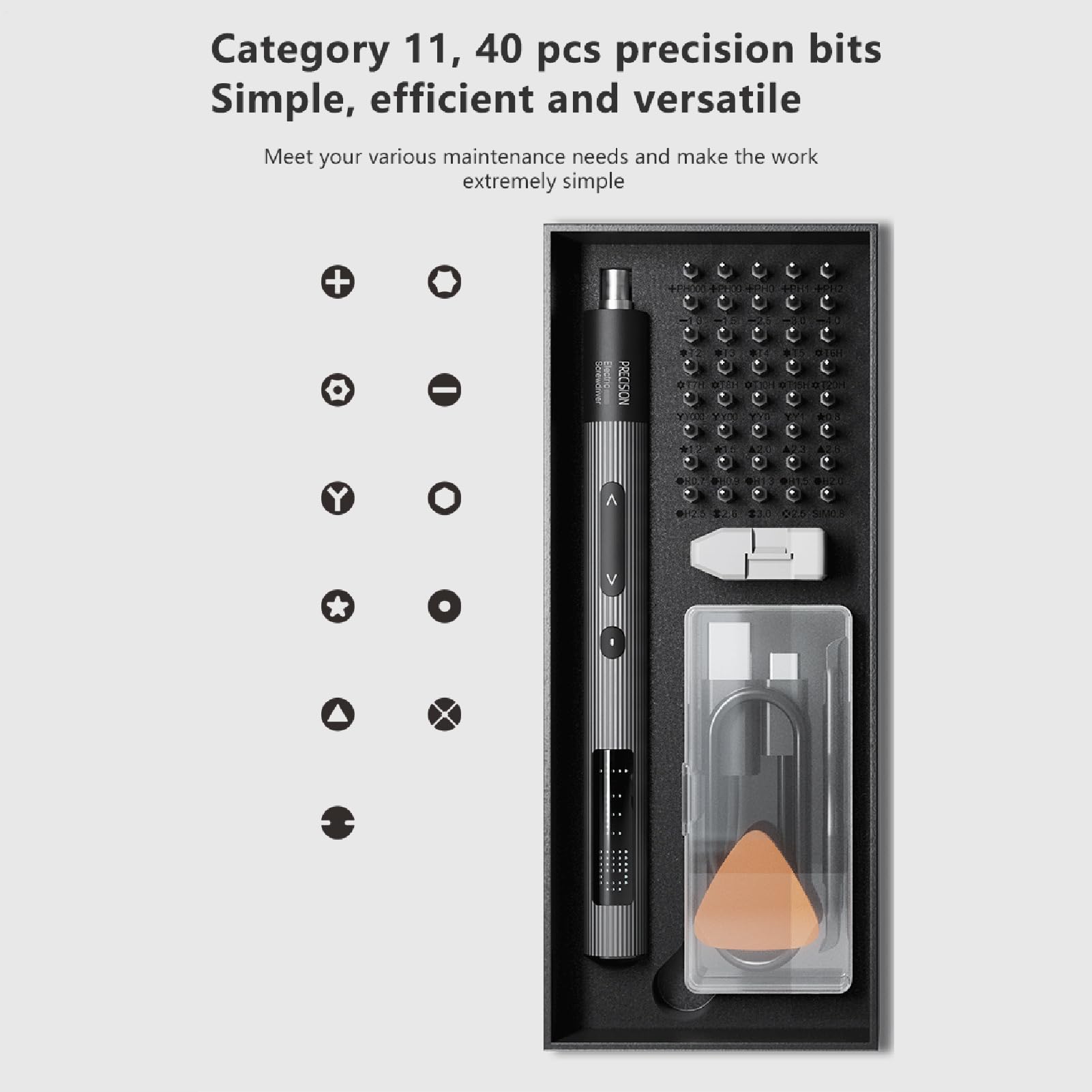 Set Di Cacciaviti Elettrici Kit Di Utensili Per Cacciavite 50 In 1
