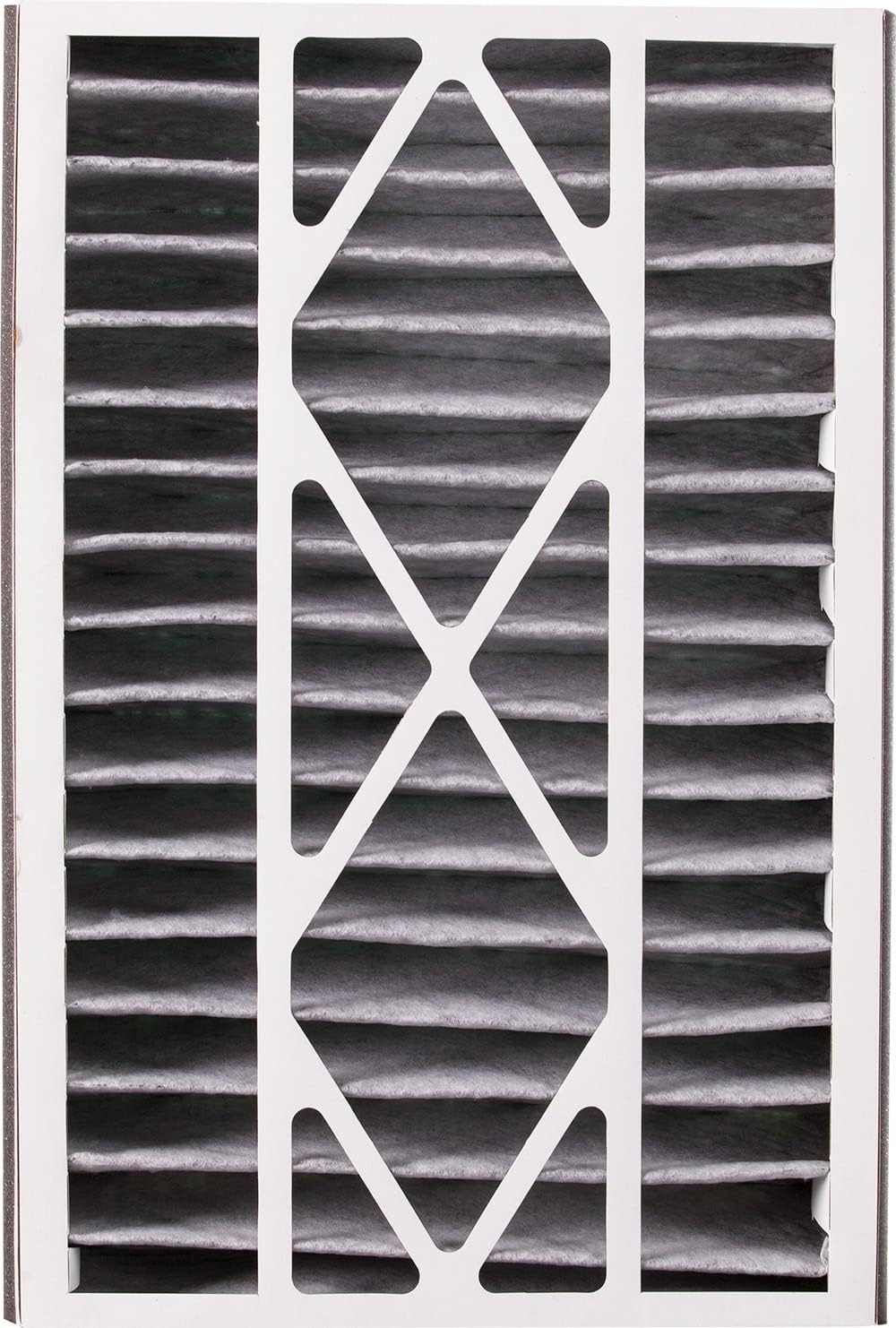 Nordic Pure 16x25x5 (Actual Size: 15 5/8 x 24 1/8 x 4 7/8) Air Bear AC Filter Replacement MERV 10 Plus Carbon 2 Pack