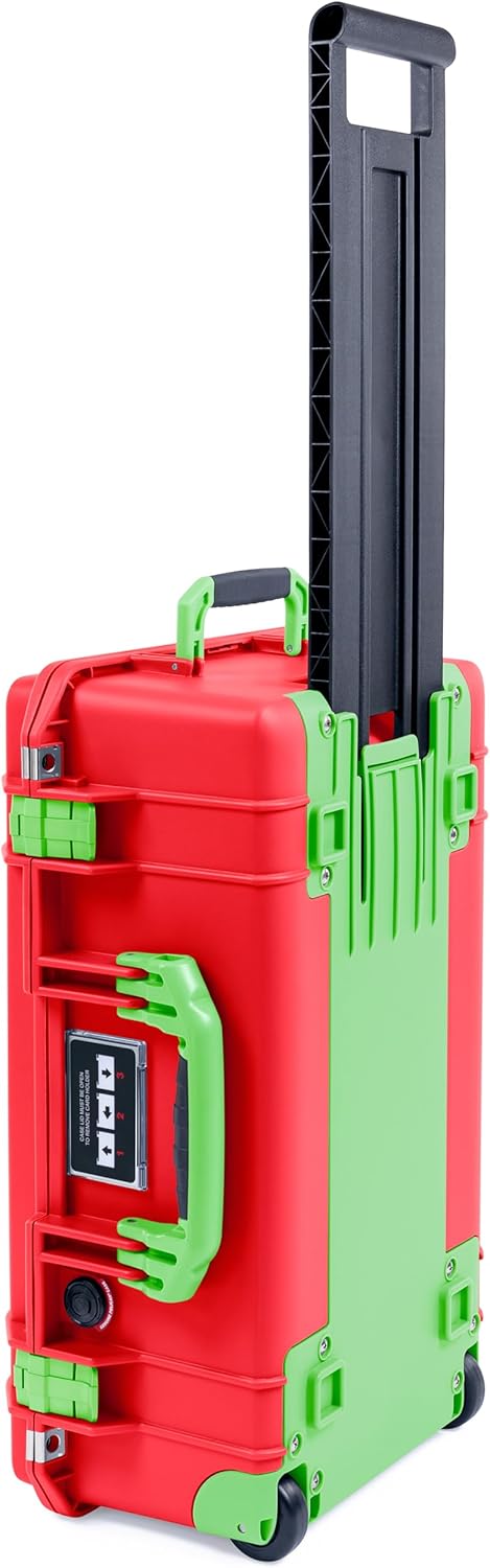 Pelican 1535 Air Case Replacement Lime Green Trolley