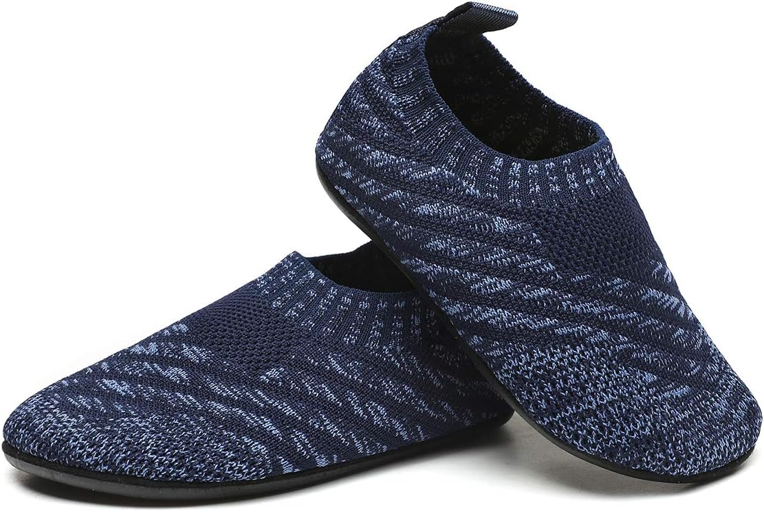 SLEVELComfort Toddler Slippers Lightweight Little Kids Indoor Non Slip Grip Around The House Home Shoes for Boys Girls