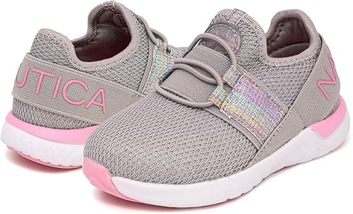 Miniatura 6 de Nautica Tenis deportivos para niños, tenis ligeros para correr y correr para niños y niñas, niños pequeños y grandes