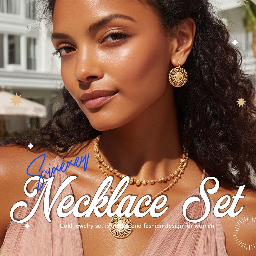 Sixexey Gold Rhinestone Jewelry Set Leaf Jewelry Prom Wedding Neck Jewelry for Women - Image 7