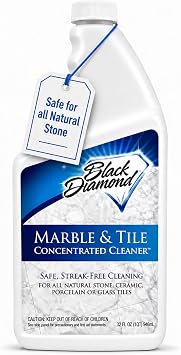 Black Diamond Stoneworks Marble & Tile Floor Cleaner Concentrate, 1 Quart