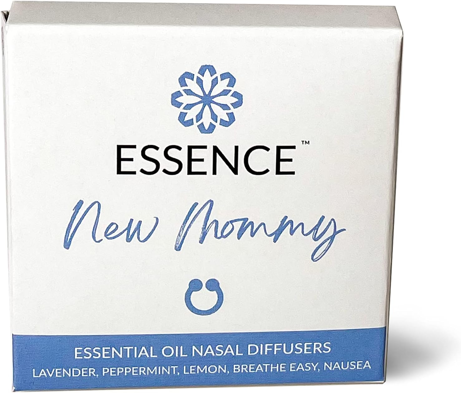 HONÉ Essence Nasal Diffuser | Essential Oil Ring | Silicone Nose Inhaler Bundle Pack (New Mommy)