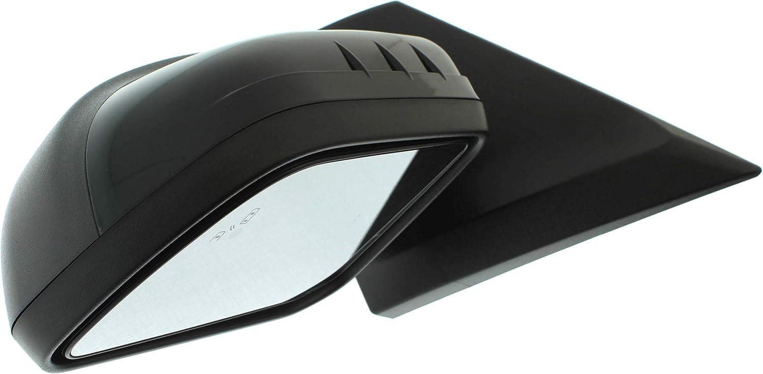 Compatible with 11-14 Edge Rear View Door Mirror Assembly Power Heated w/Puddle Lamp Driver Side
