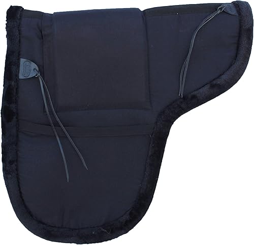 CHALLENGER Australian Correcta Fitment Lana Absorbe Humedad Horse Pad Negro 109SP566BK