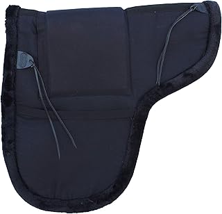 CHALLENGER Australian Correcta Fitment Wool Moisture Wicking Horse Pad Black 109SP566BK