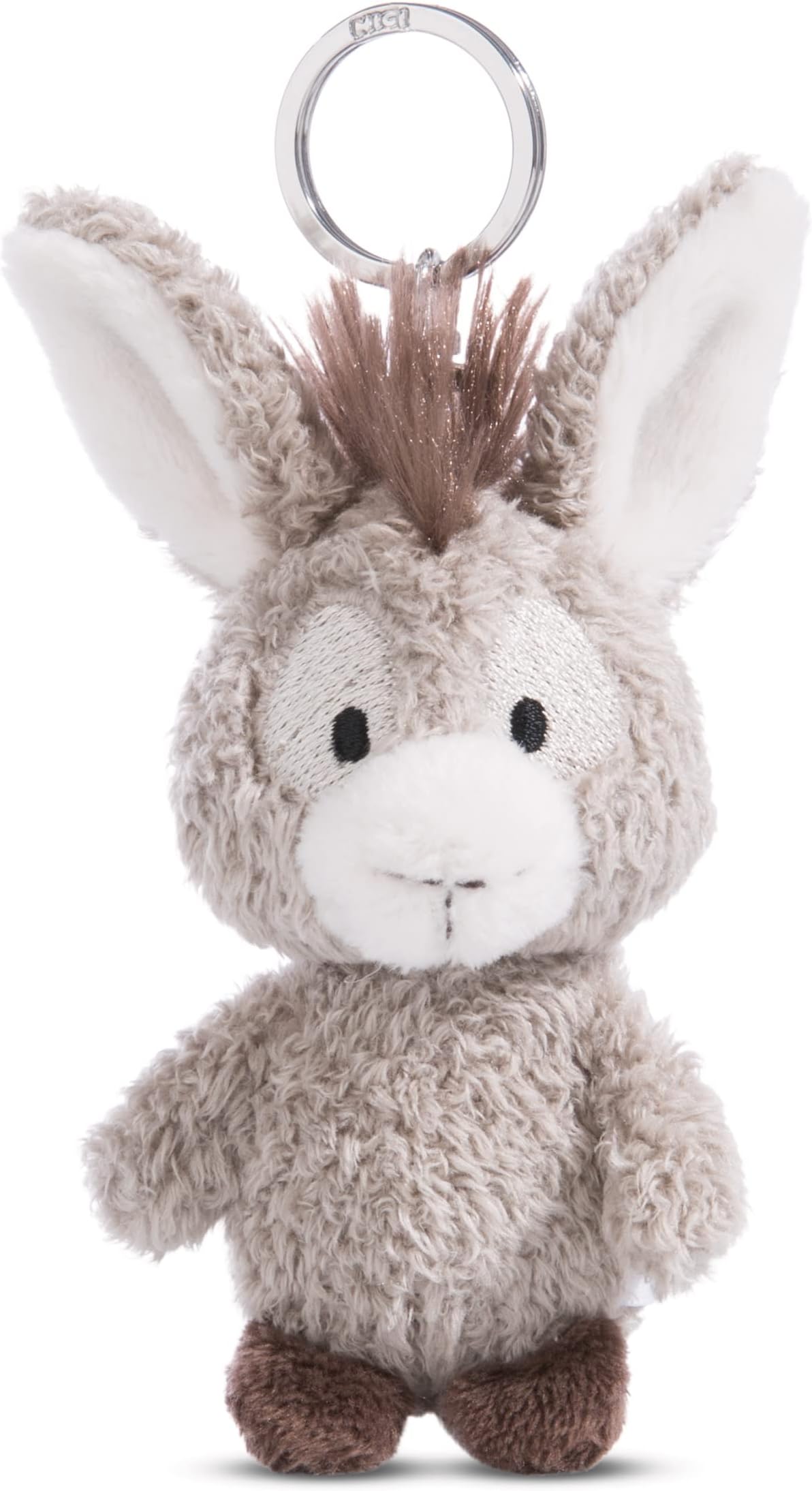 NICI Donkeylee Donkey Keyring 10 cm Green