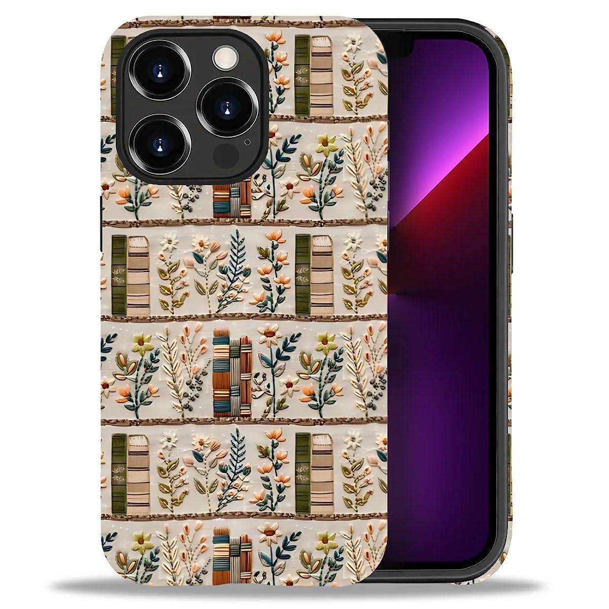 Coque iPhone 13 Pro incassable et anti-rayures motif fleurs - 8