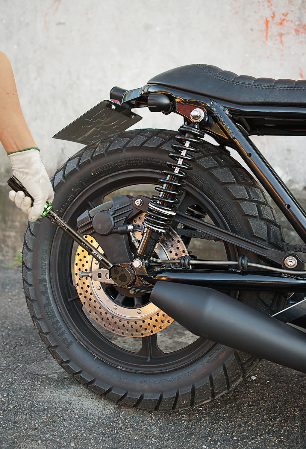 Chiave Dinamometrica 1/2'',20-220 Nm con Precisione ± 3%, per Coche - Kit di Manutenzione