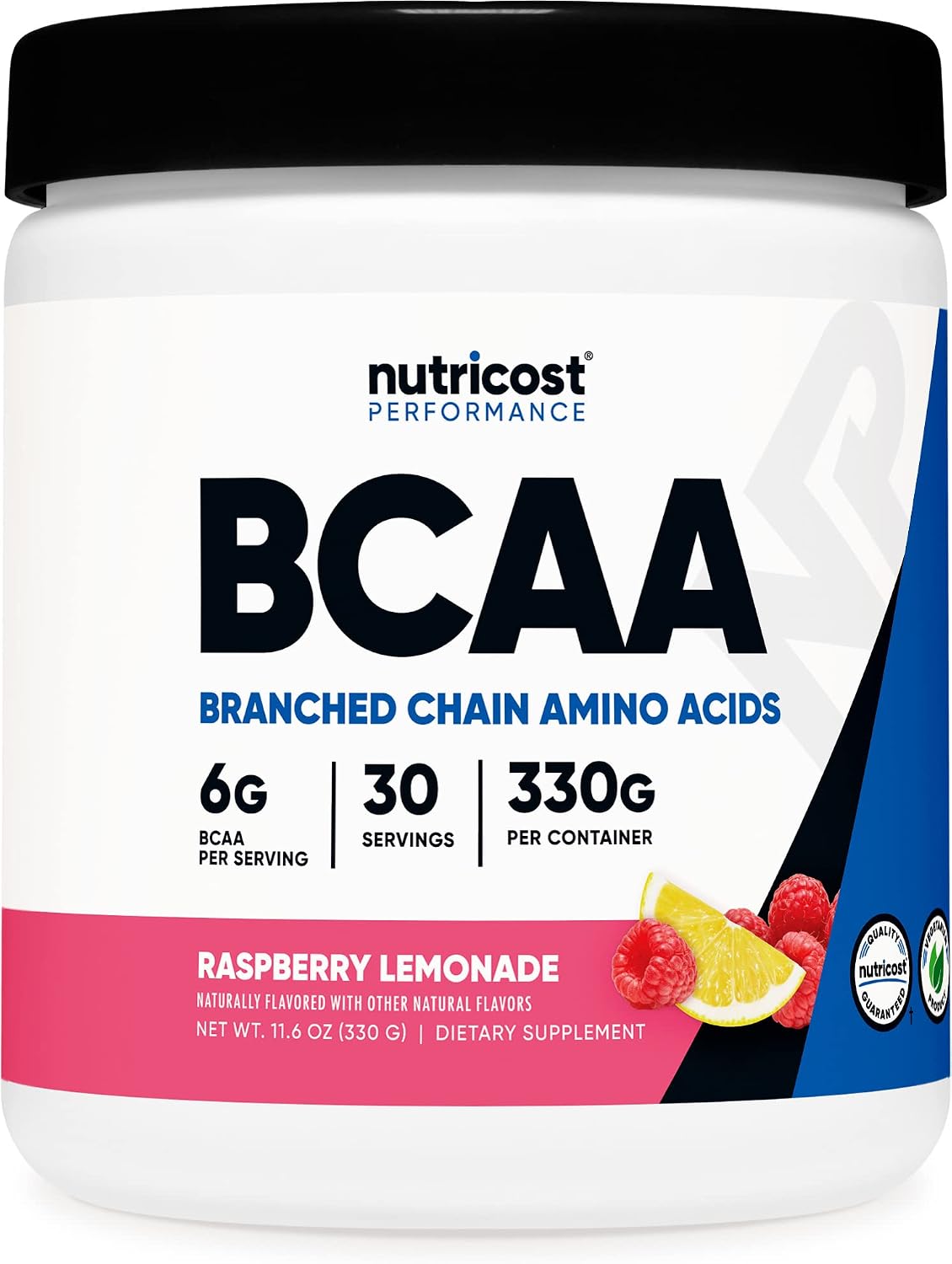 Nutricost BCAA Powder 2:1:1 (Raspberry Lemonade