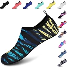 VIFUUR Water Shoes for Men Women Barefoot Quick Dry Aqua Socks Slip On
