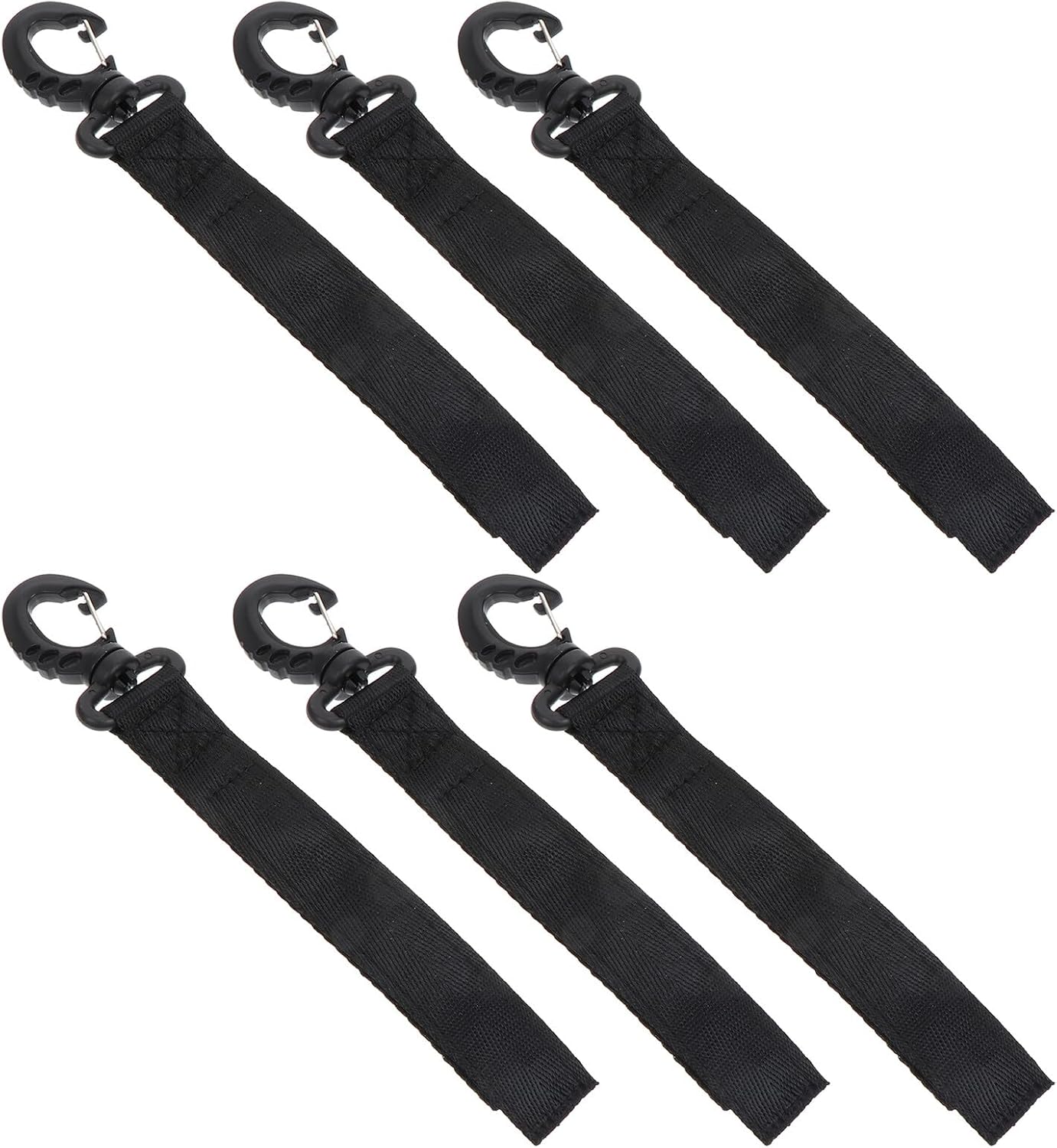 VICASKY 6pcs Kayak Paddle Safety Lanyards Nylon Paddle Tied Ropes with Hooks Kayaking Accessories Boat Leash for Water Sports and Outdoor Use