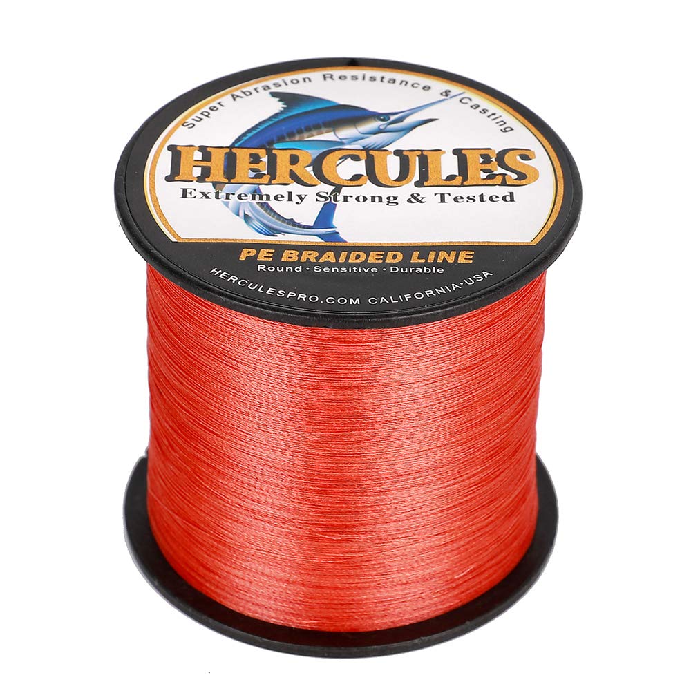 Hercules Super Strong 500M 547 Yards Braided Fishing Line 60 LB Test for Saltwater Freshwater PE Braid Fish Lines 4 Strands - Image 4