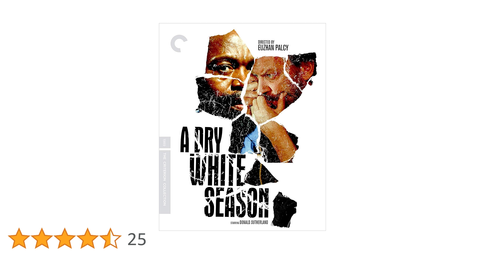 A Dry White Season (The Criterion Collection) [Blu-ray