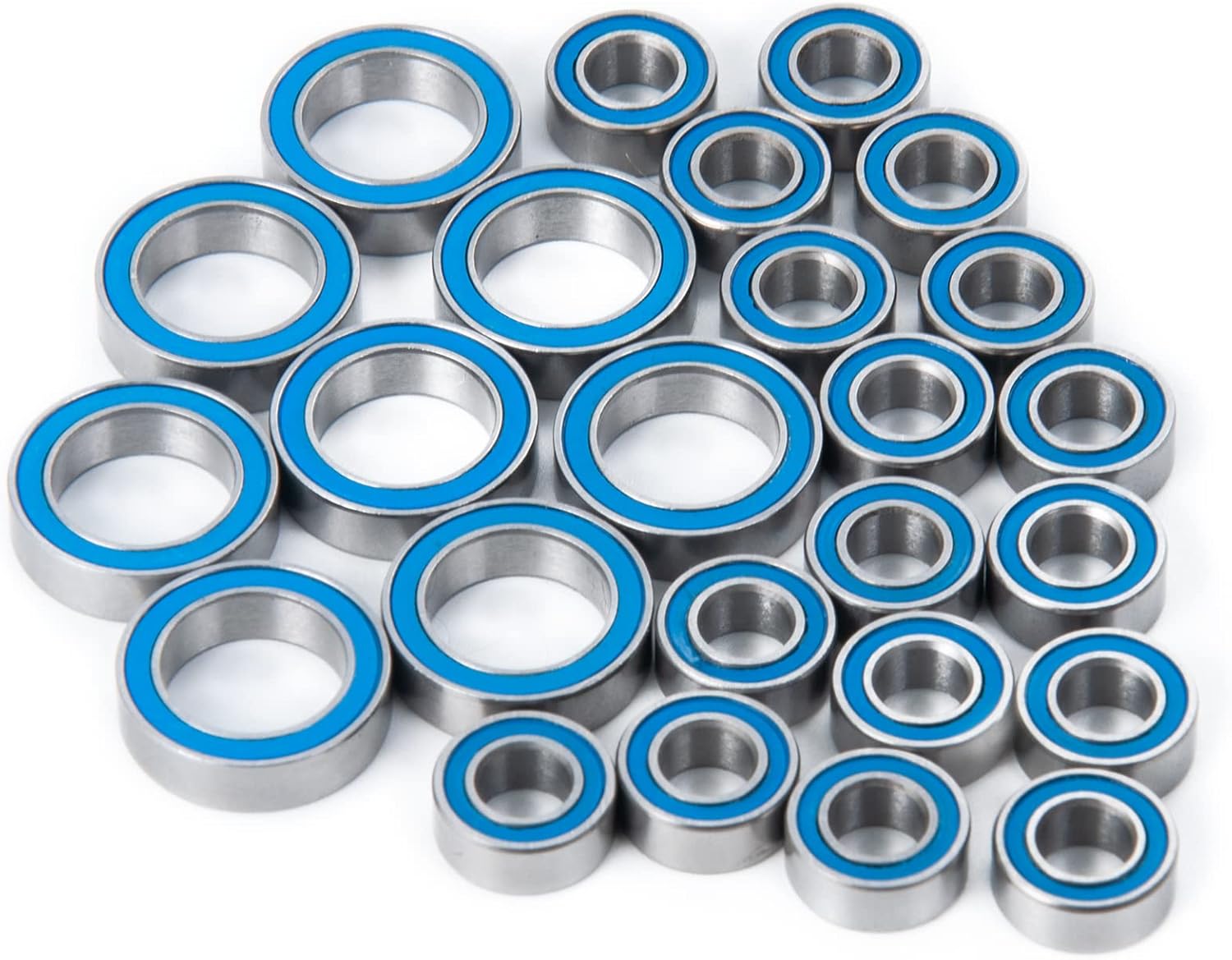 AXSPEED 25Pcs Bearings Kit for Redcat Gen7 (Sport & Pro) & Everest 10 RC Crawler Car Upgrade Parts