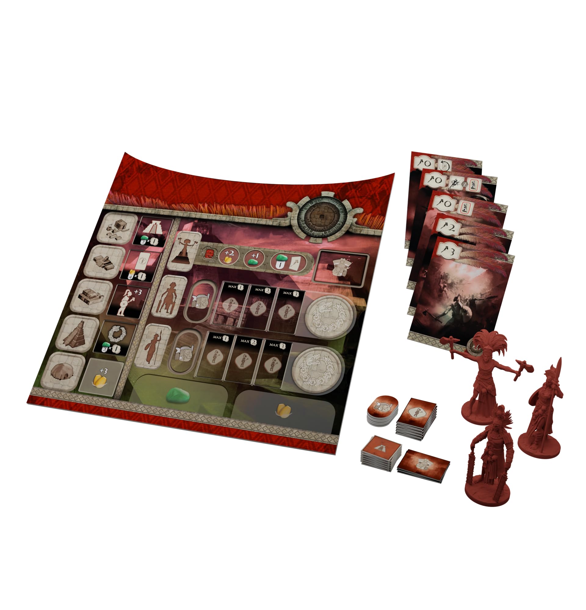 Yucatan - Gioco di gestione risorse e violenti scontri, 2-4 giocatori, 14+, Edizione in Italiano