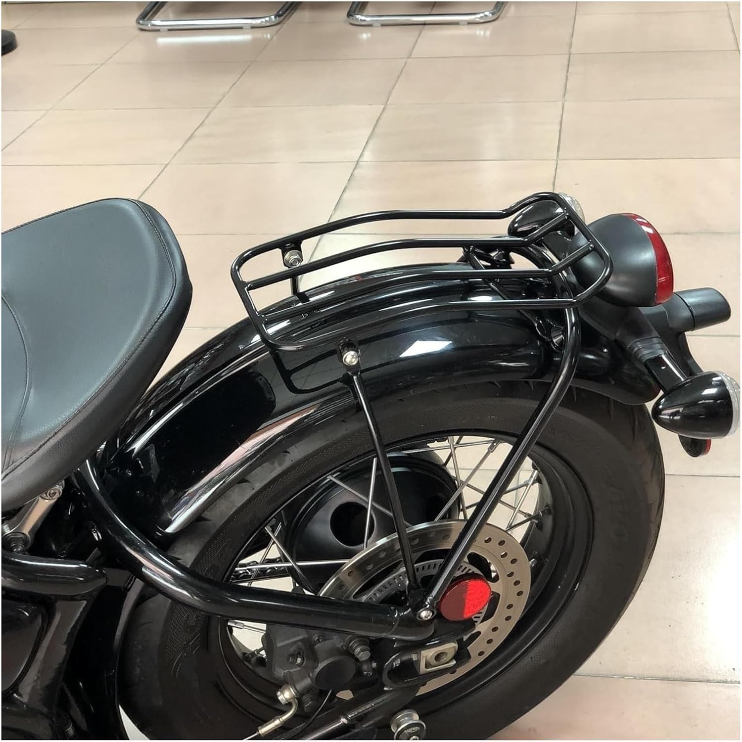 オートバイ ラゲッジラック トライアンフ ボンネビルT100 T120