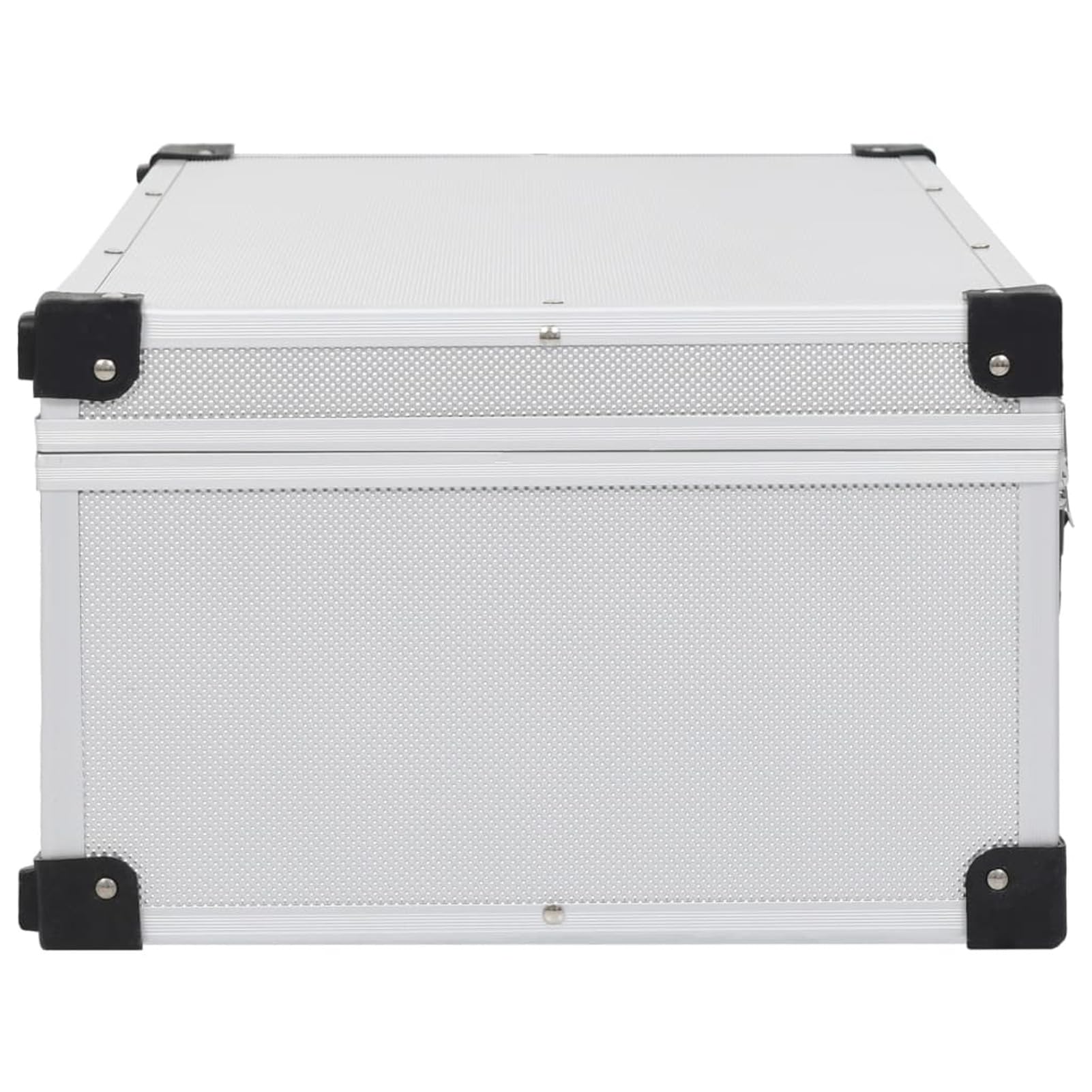 Custodia CD per 80 CD in Alluminio ABS Argento,Forniture per Ufficio,Archiviazione e organizzazione,Porta CD/DVD-91854