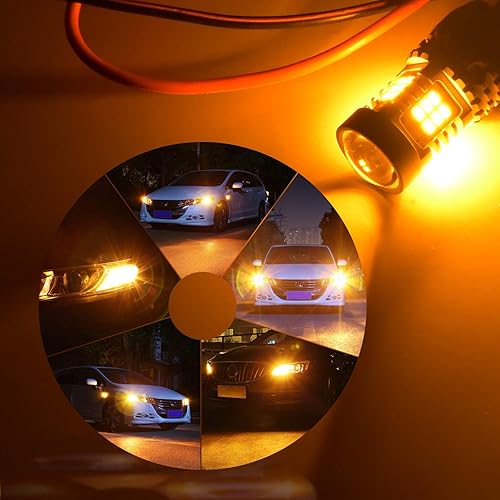 Miniatura 40 de OXILAM Bombilla LED 912 921 mejorada, luces de marcha atrás, bombillas de respaldo para automóvil, brillo 300% más alto, 6000 K, blanco