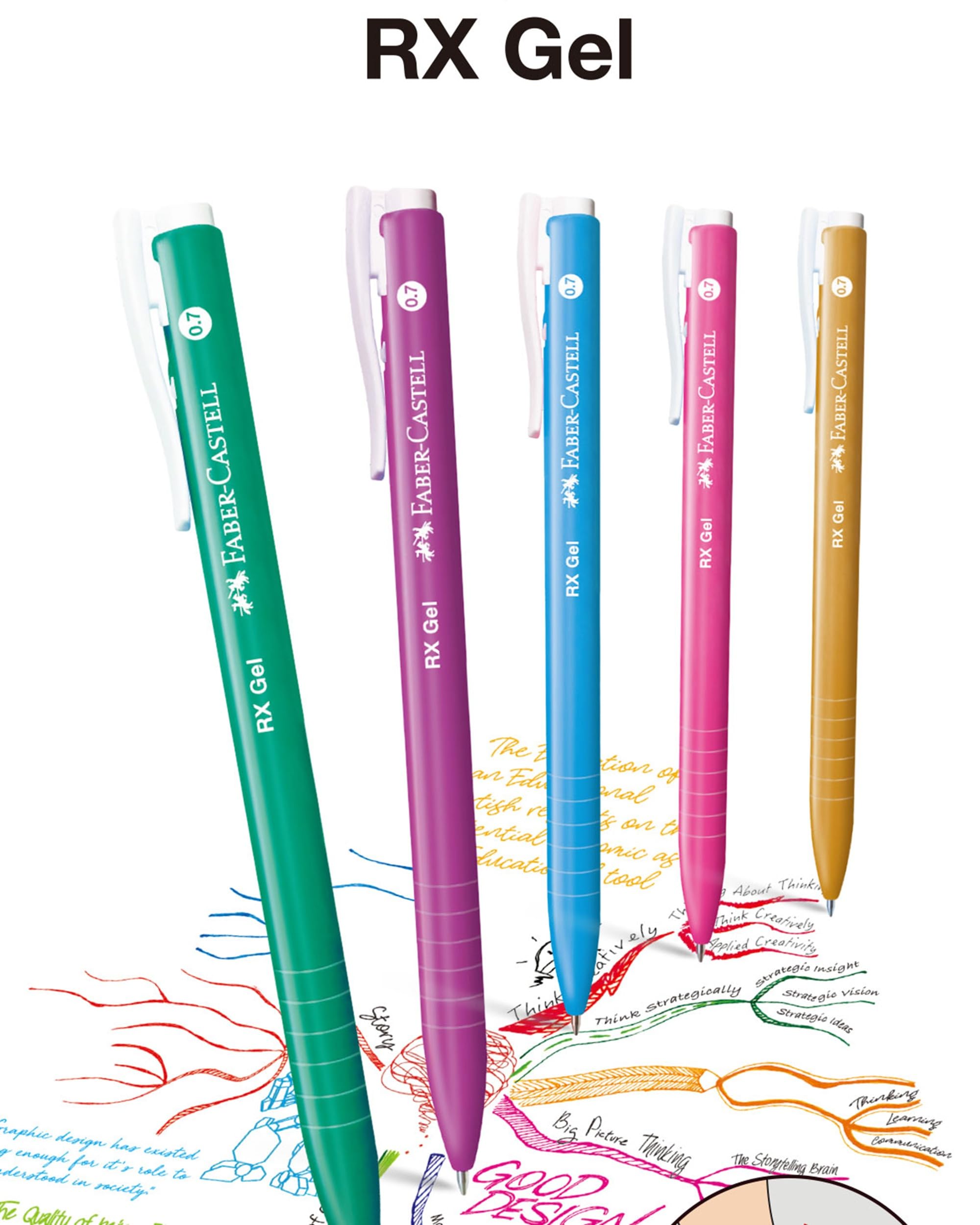 Amazon.co.jp: ファーバーカステル(Faber-Castell) ゲルインク