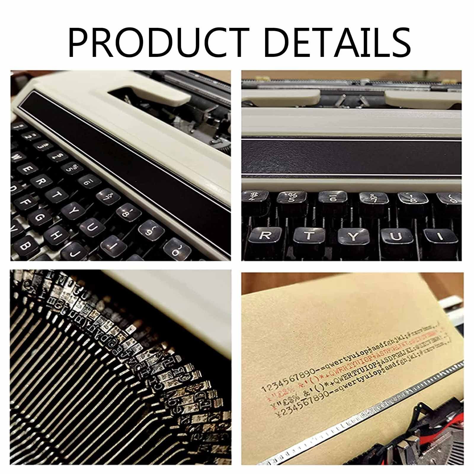 Amazon.com: Vintage Finish Antique Typewriter - White, Manual