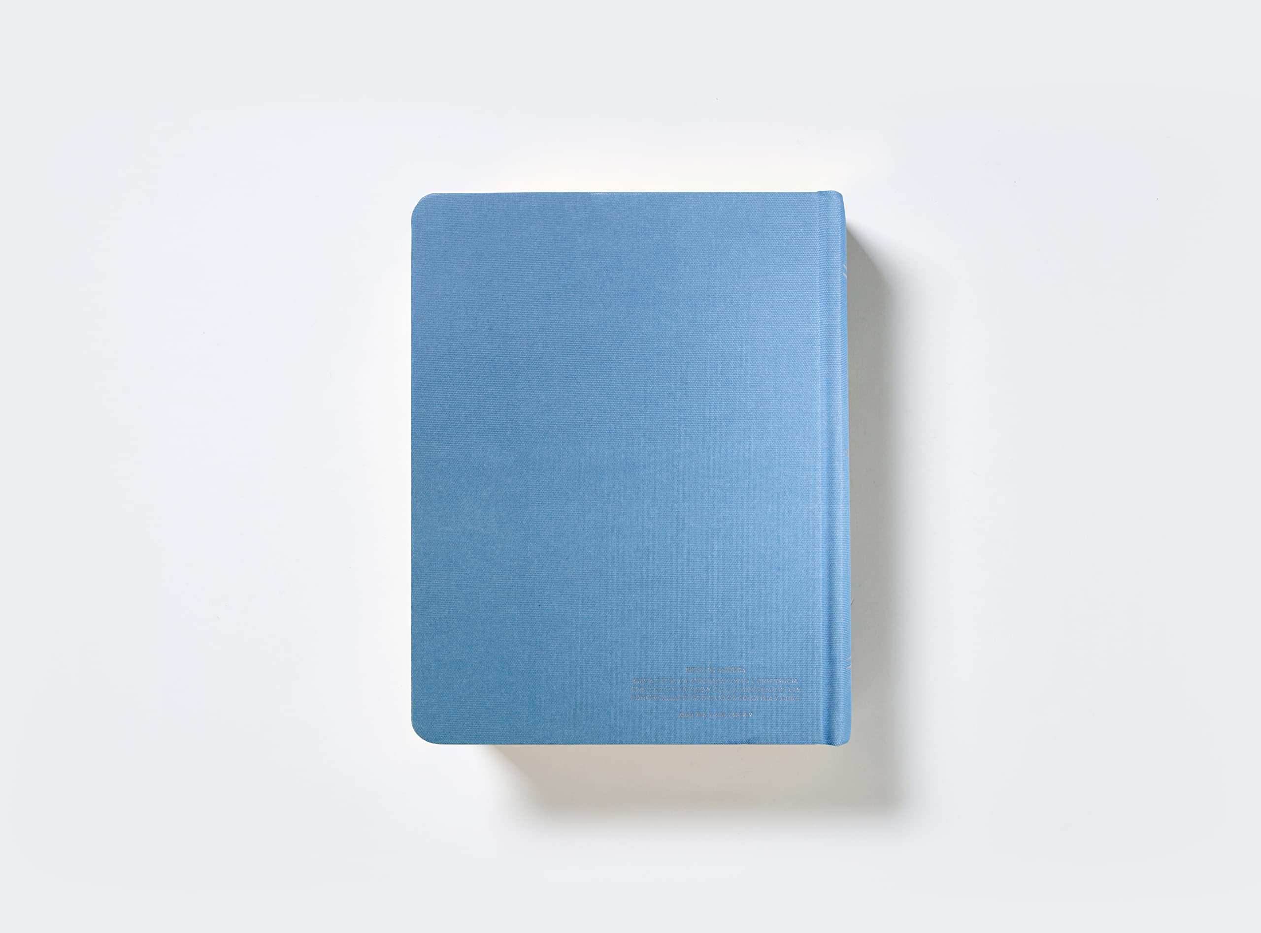 Biblia Católica de apuntes, Tapa dura/tela, Azul, Comfort Print (Spanish Edition)