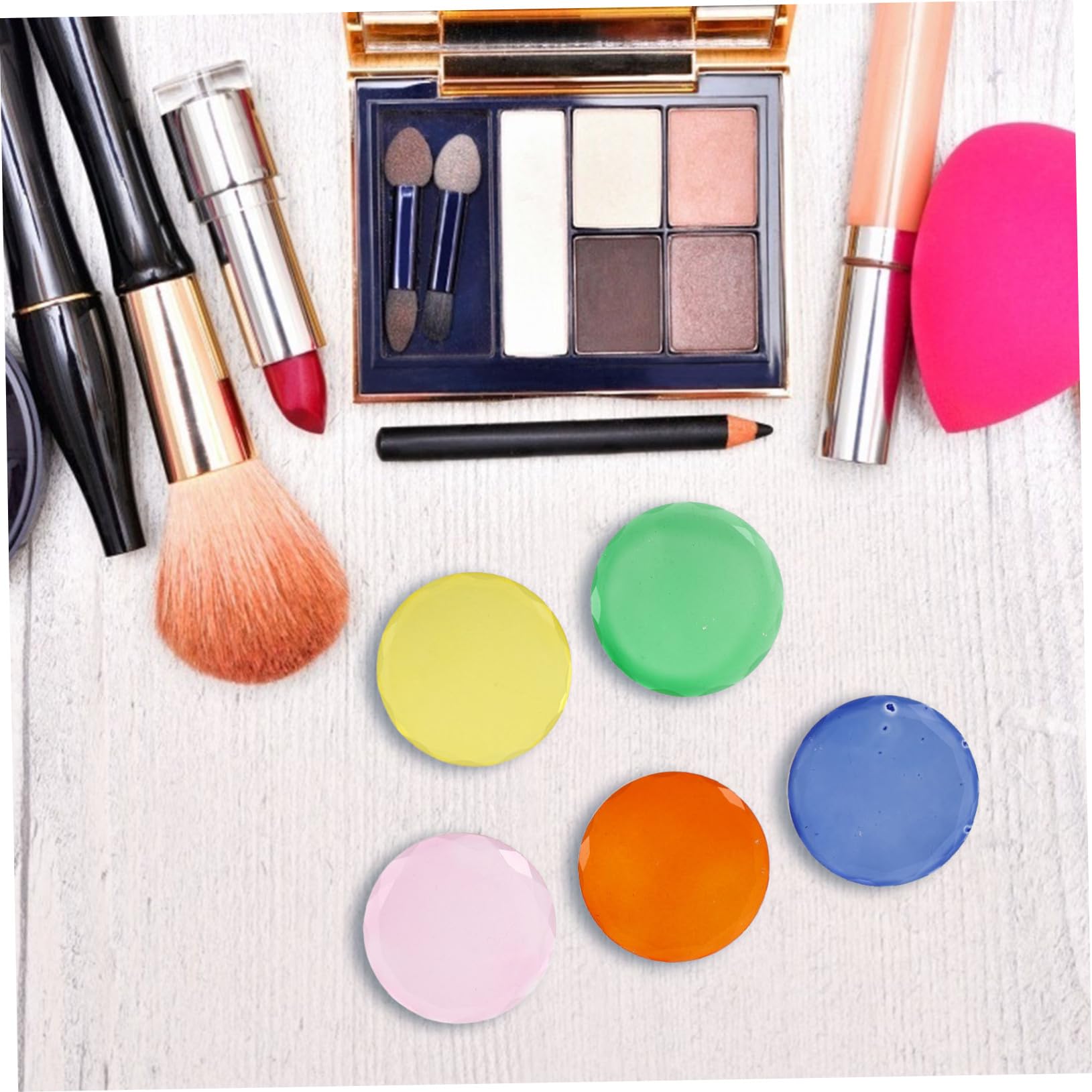 POPETPOP 15pezzi Vassoi Per Extension Ciglia Porta Ciglia Professionale Per Make up Di Colorati Arancione Per Applicazione Rapida e Comoda
