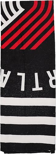 Miniatura 6 de Northwest NBA - Toalla de playa a rayas 30 x 60 pulgadas Portland Trailblazers