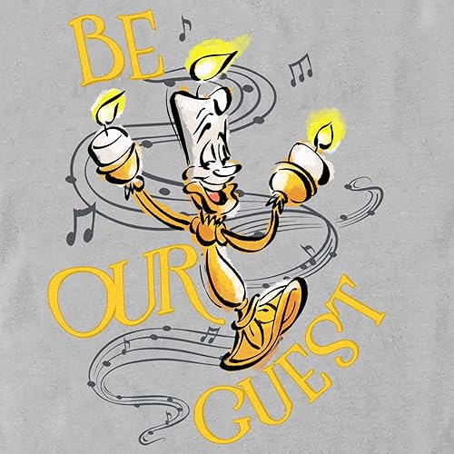Miniatura 2 de Camiseta para hombre de Beauty and The Beast Lumiere Be Our Guest
