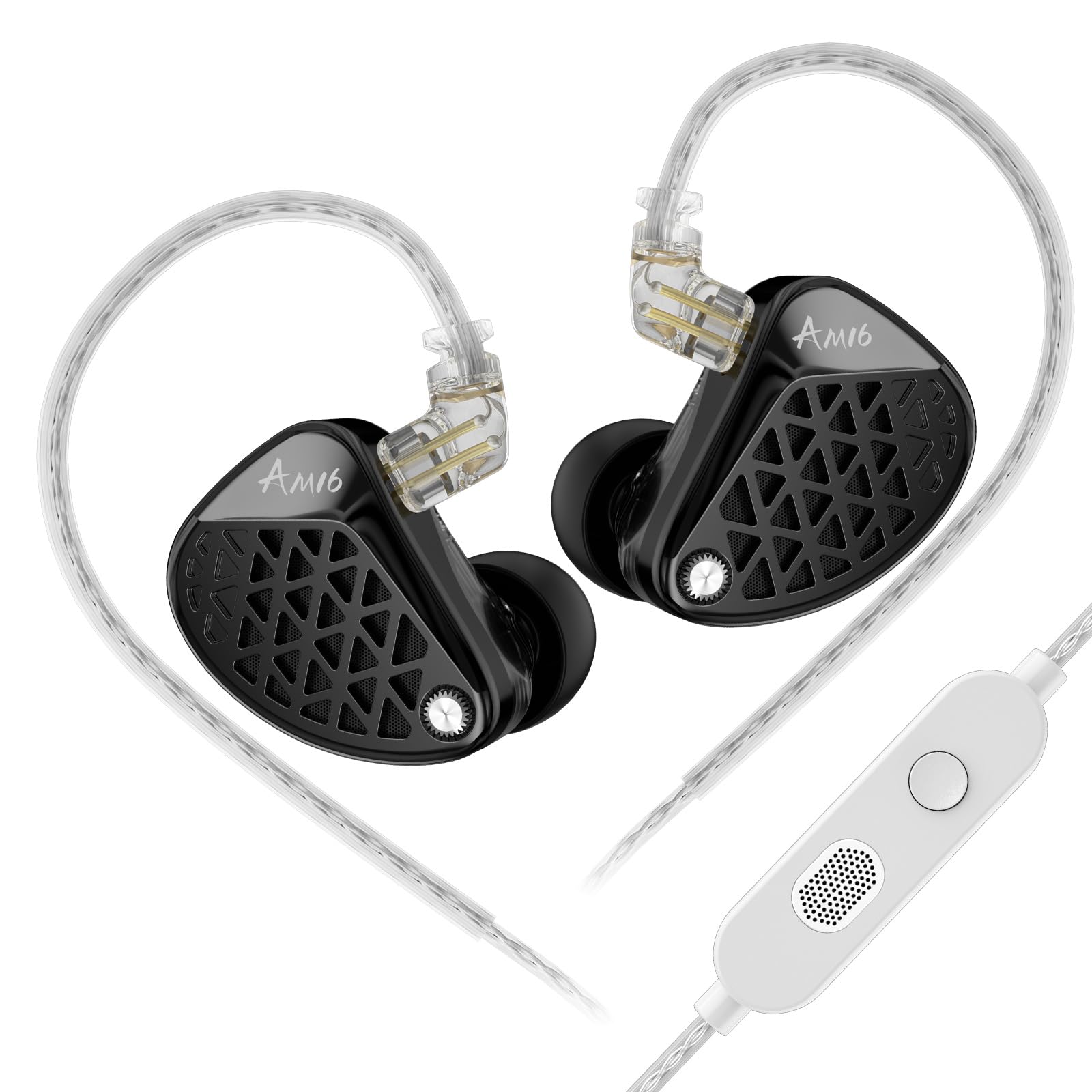 Amazon.co.jp: KZA COUSTICS KZ AM16 有線イヤホン 16BA搭載 2つの音質
