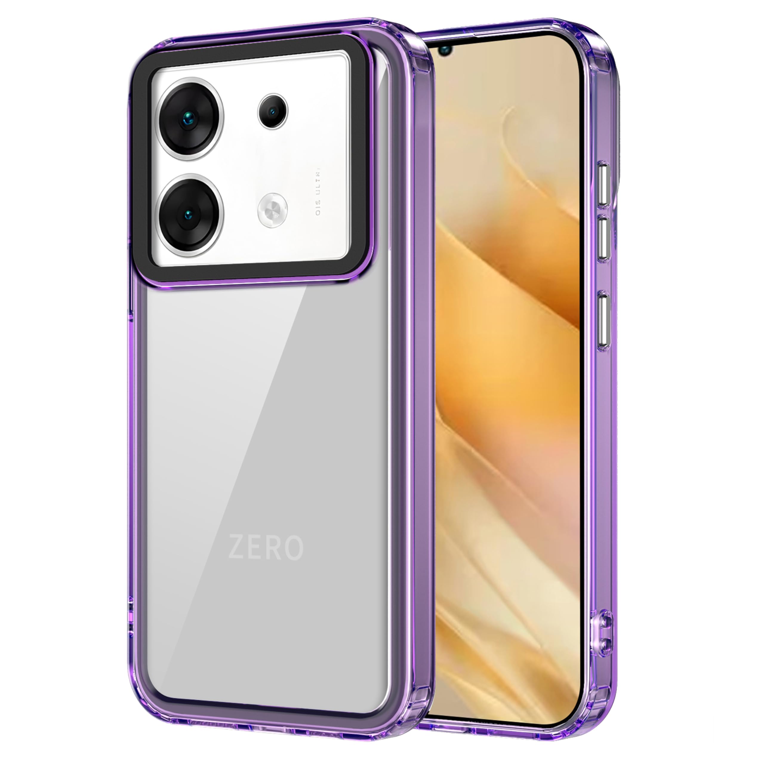 amazon basics Back Case Cover for Infinix Zero 30 5G (TPU + PC_Translucent Purple) (B0CSP93T4H) Amazon Price History, Amazon Price Tracker
