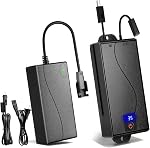 Universal Battery Pack for Reclining Furniture with LED Display, Wireless Backup Charger, 2500mAh Rechargeable Battery for Electric Recliner, Power Sofa, Couch, Lift Chair- Fits 2-Pin Motion Furniture