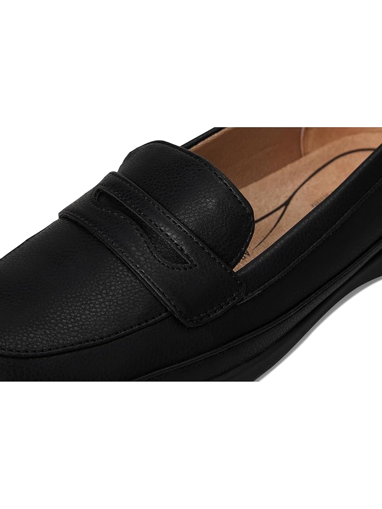 Black LifeStride Malta Loafer/Moc Shoes