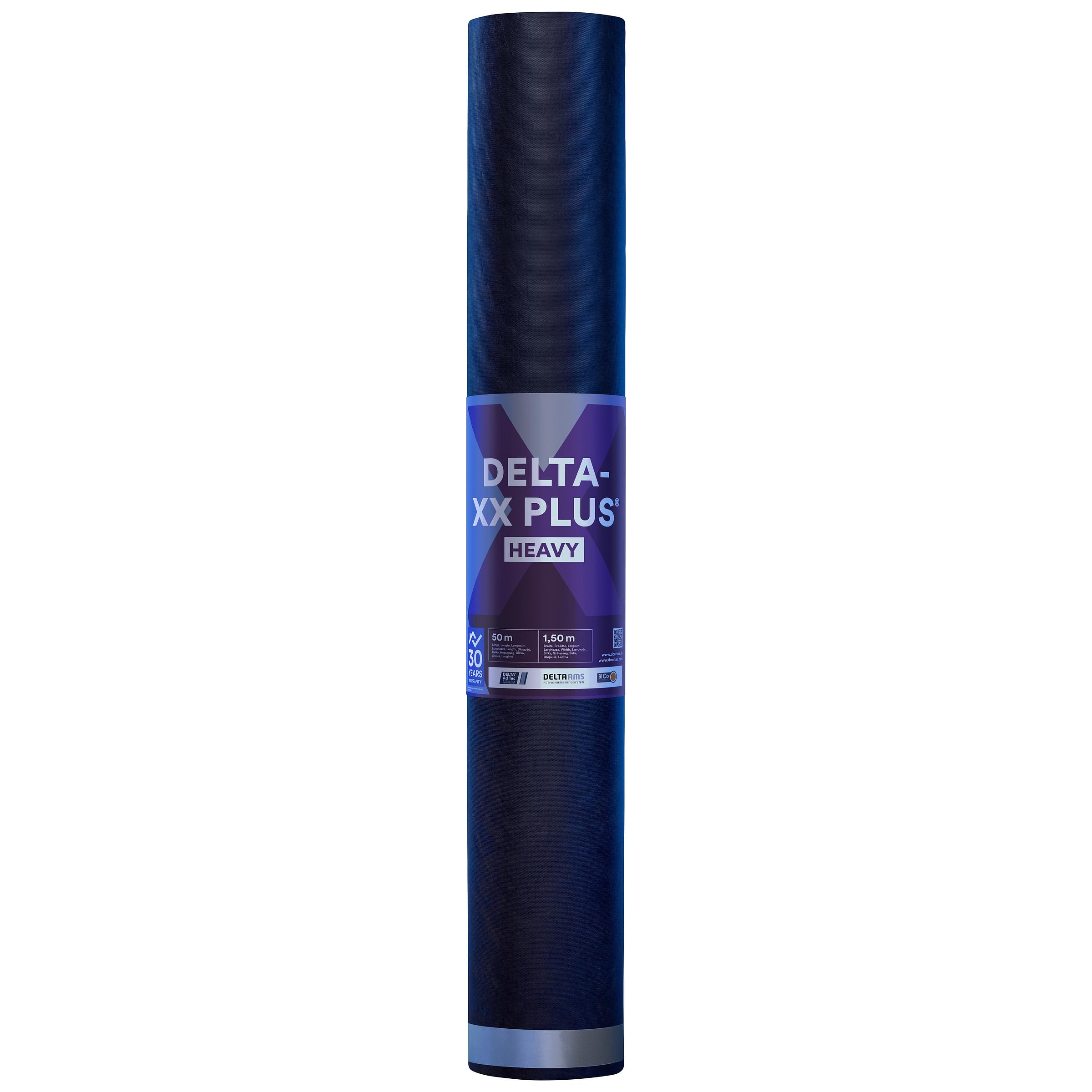 DÖRKEN Delta-XX Plus HEAVY pesante sottofondo 1,5 x 50 m = 75 m², 200 g/m²