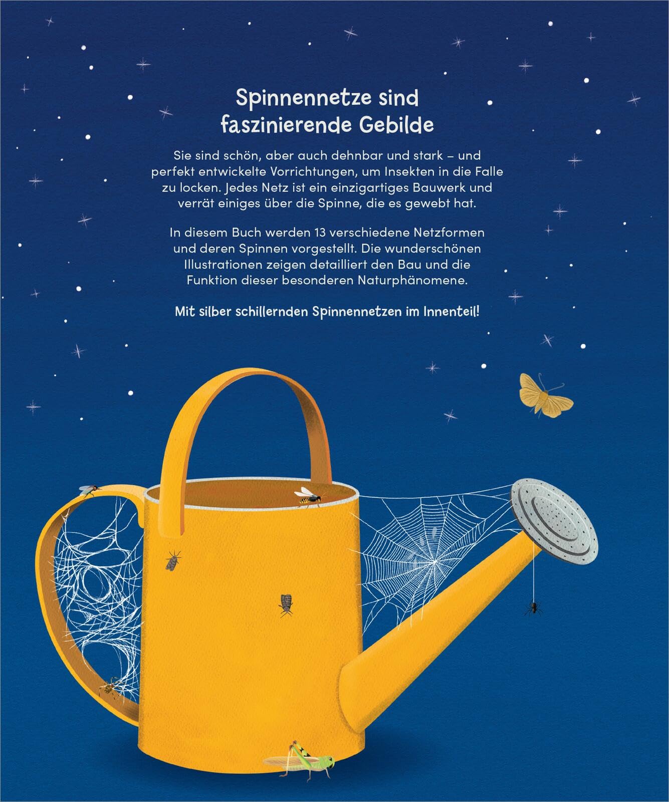 Wunderwelt der Spinnennetze: Ein besonderes Kindersachbuch ab 8 Jahren über Spinnen und ihre faszinierenden Netze – mit Silberfolie