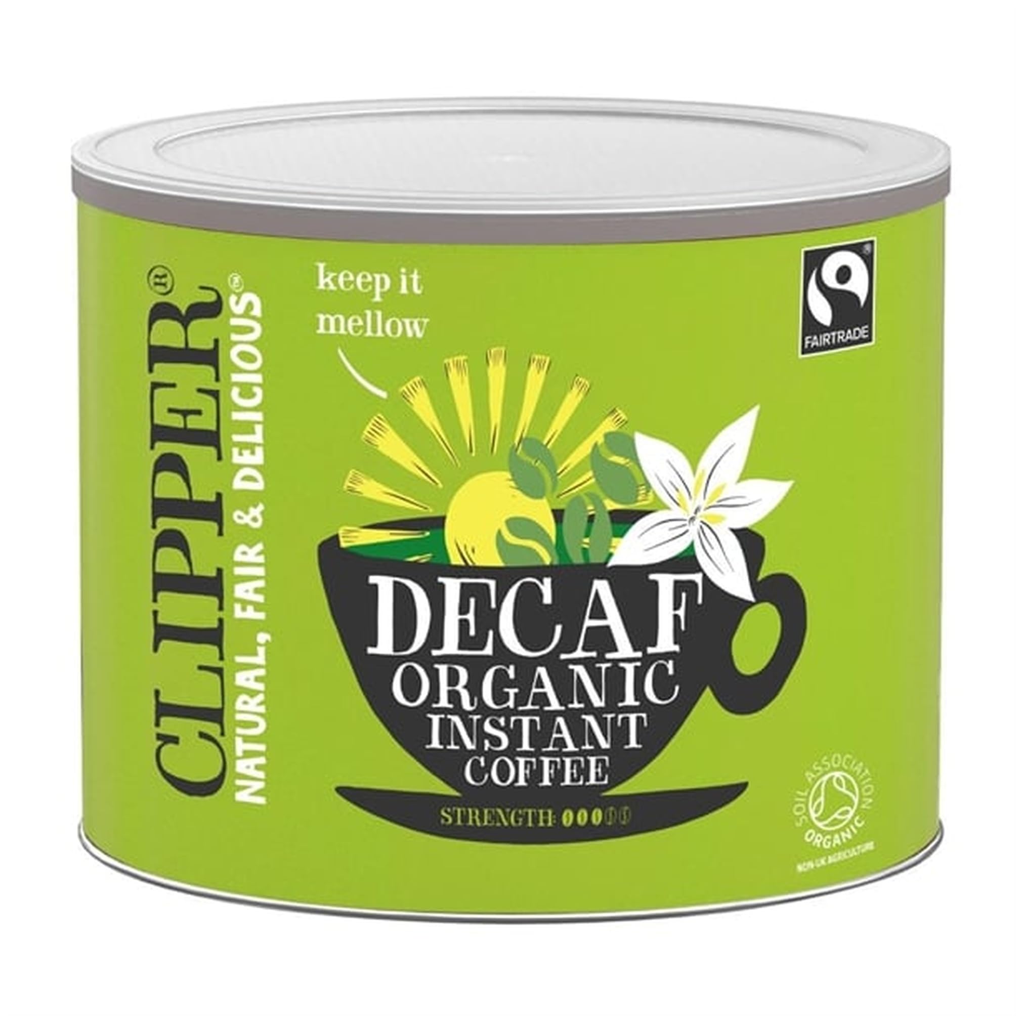 Clipper Fairtrade Organic Arabica Decaf Coffee 500g Medium Roast