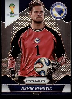 2014 Panini Prizm World Cup #23 Asmir Begovic Bosnia-Herzegovina World Cup Soccer NM-MT