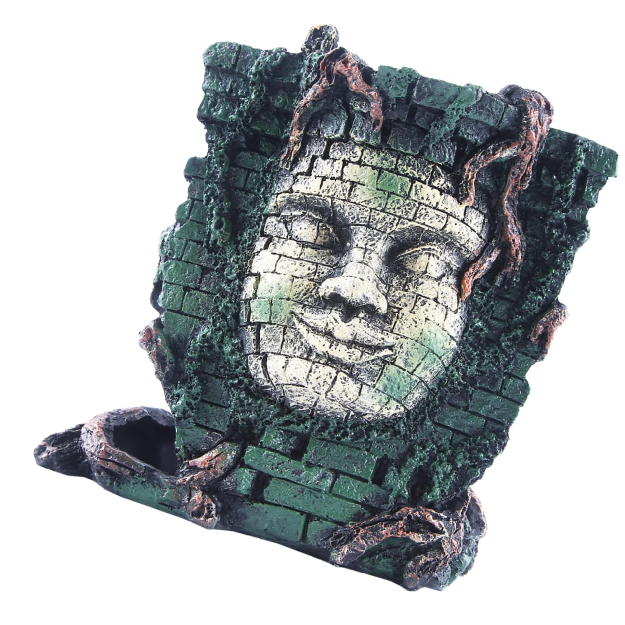BESPORTBLE 1pièce Décoration Résine pour Aquarium Ornement Portrait De Maya Adornment Paysage Aquatique pour Poissons Couleur Aléatoire