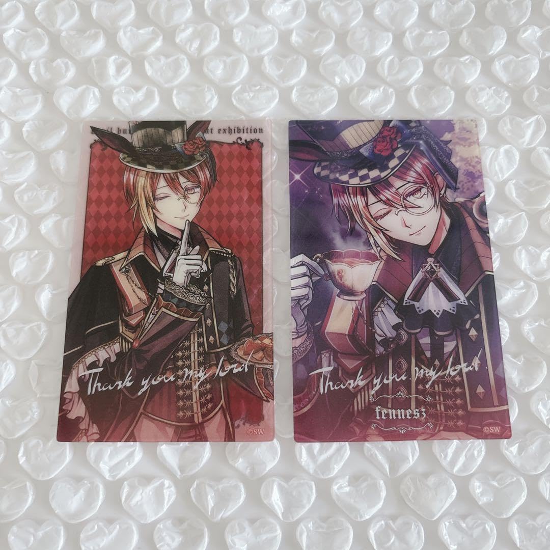 Amazon.co.jp: 悪魔執事と黒い猫 あくねこ展 クリアカード