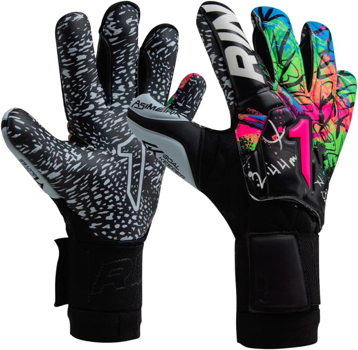 Rinat Asimetrik Spine Prime Goalkeeper Gloves for Children and Adults