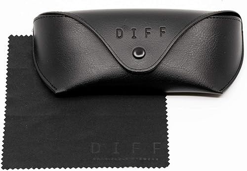 Miniatura 9 de DIFF Eyewear Dash Designer Aviator Sunglasses for Men and Women 100 UVAUVB Protection