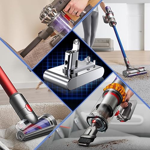 Miniatura 7 de Tipo B: batería de repuesto mejorada de 8000 mAh DC35 22.2 V para DC31 DC34 DC35 DC44 DC45 DC56 DC57 917083-01 202932-02 965557-03 aspiradora de