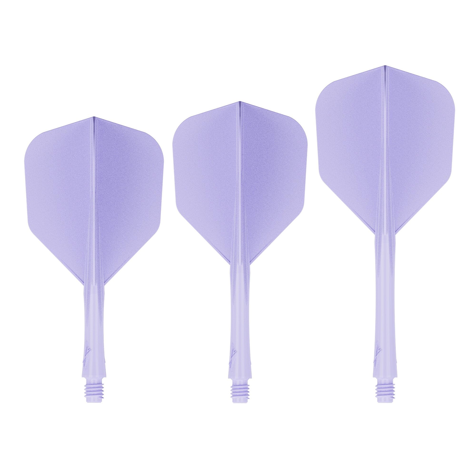 Caliburn | SUP Lite Dart Flights | Moulded Flight & Shaft | Standard No6 | Misty Purple | Multiple (Medium)