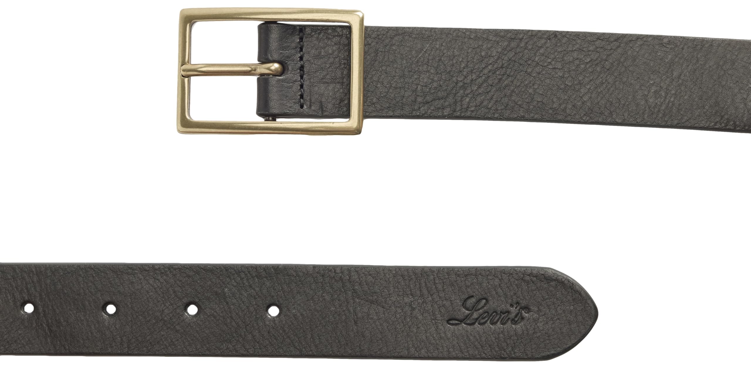 Levi's Rectangle Buckle Belt Cinturón de cuero Bovine Mujer (Pack de 1)