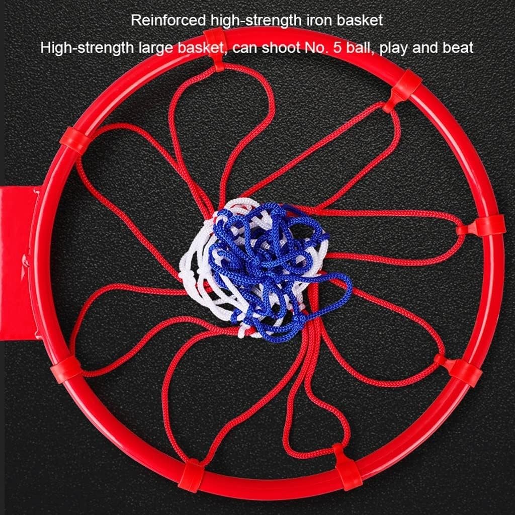 Wall-mountedBasketball+Rim Basketball Hoop with A Ball and Air Pump, Mini Basketball Rim for Kids Activity Toy, Suitable for Boys and Girls As Gifts Suitable for Indoor and Outdoor backboards